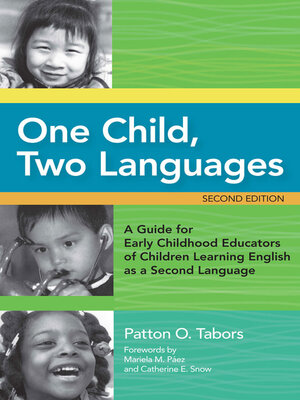 One Child, Two Languages - ebook